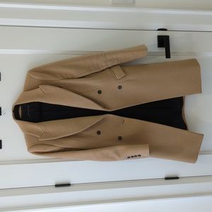 Zara Wool Blend Coat M